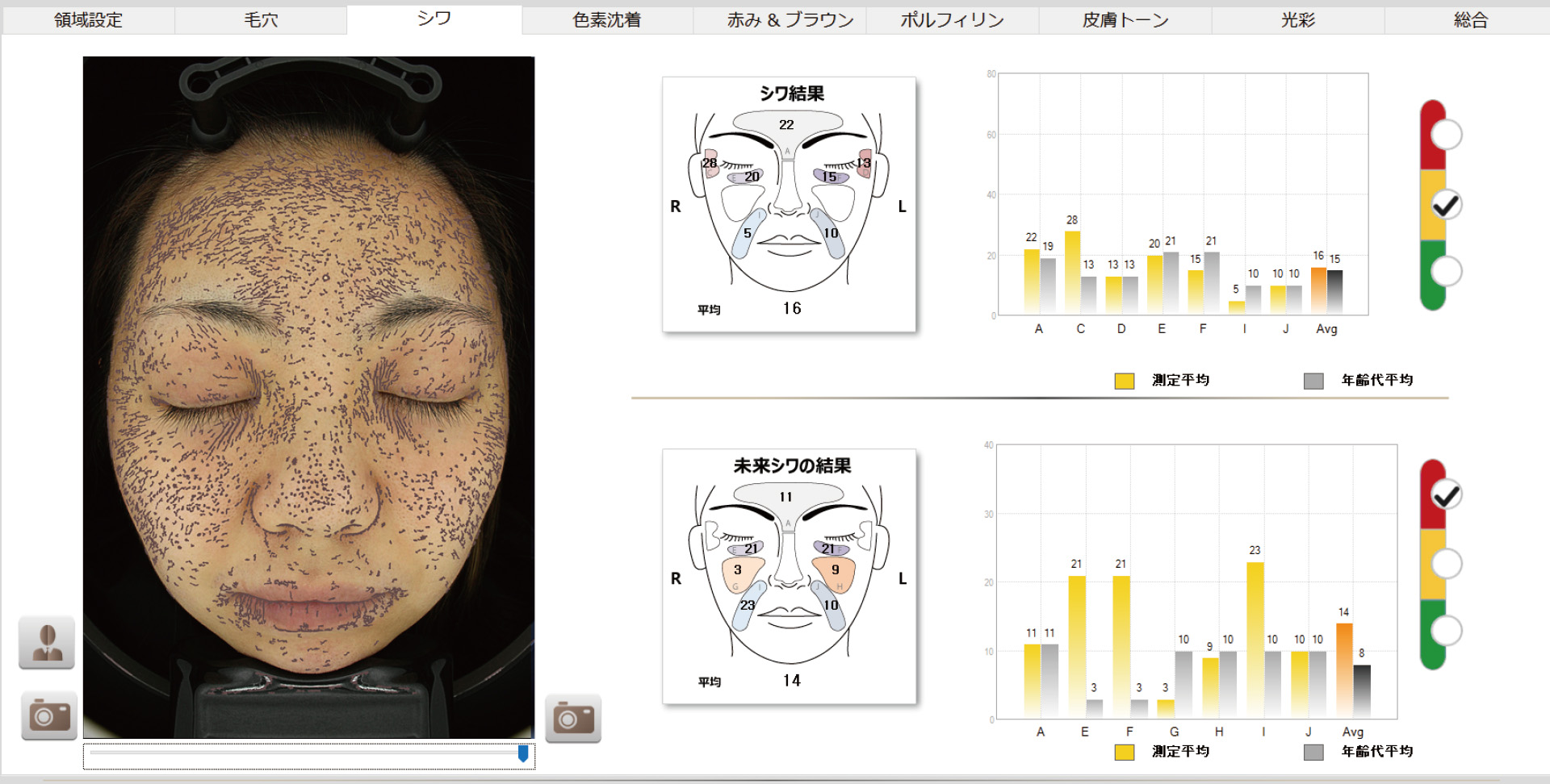 超高解像度　毛穴 