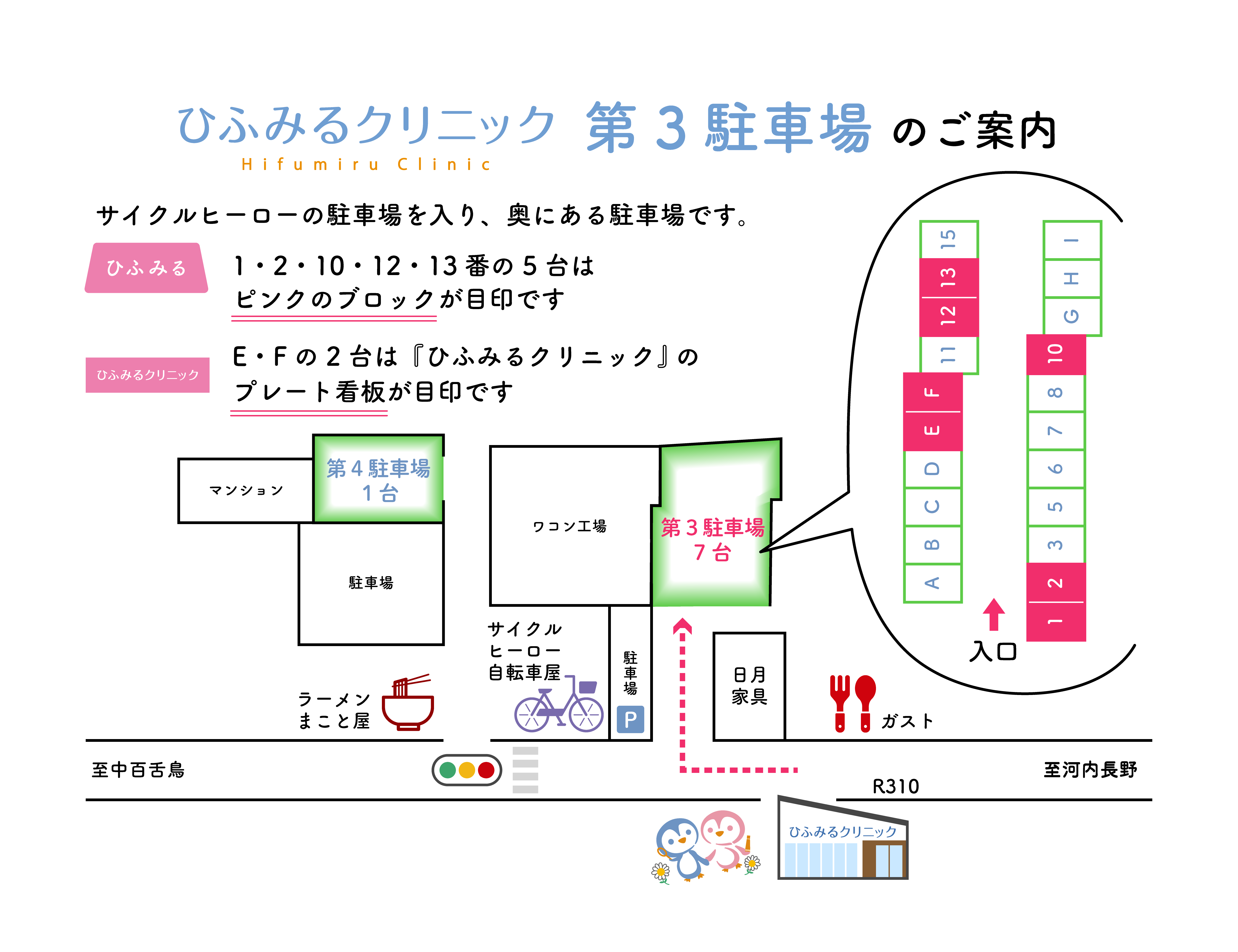 第3駐車場のご案内